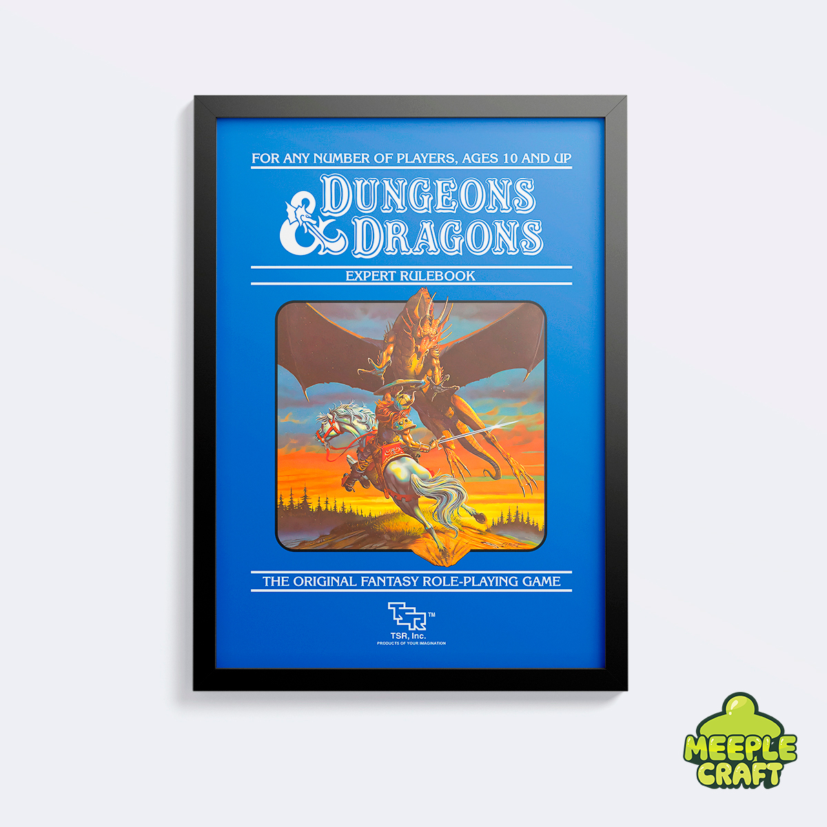 Quadro Dungeons and Dragons - Expert rulebook