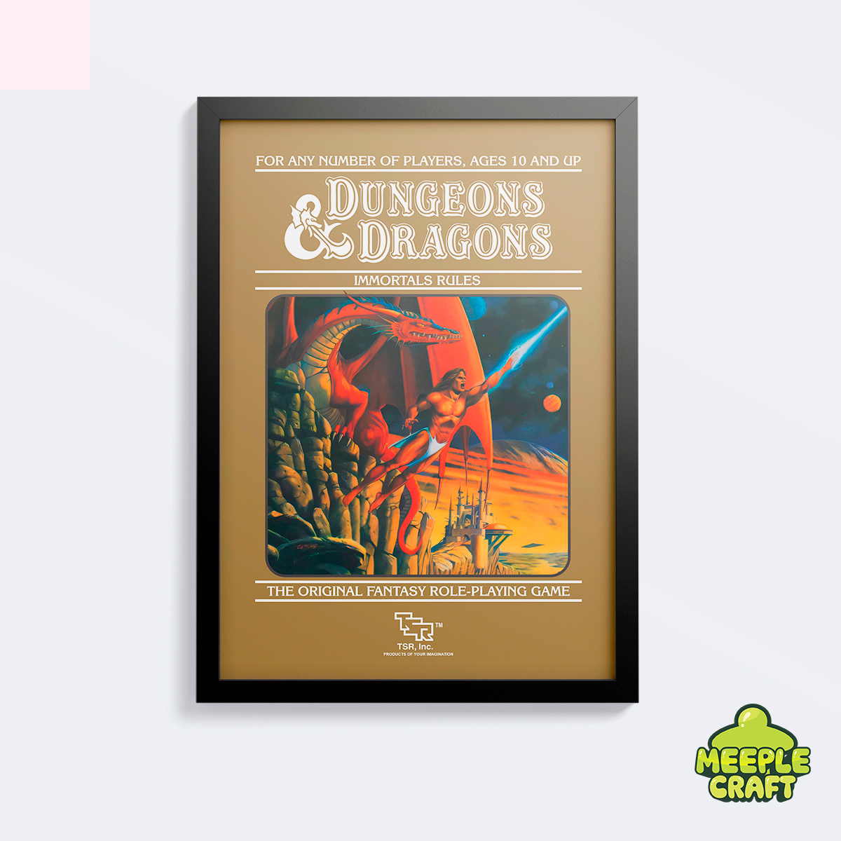 Quadro Dungeons and Dragons - Immortals rules