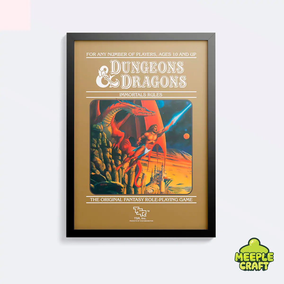 Quadro Dungeons and Dragons - Immortals rules